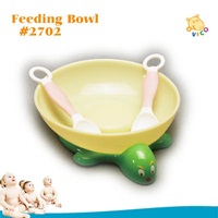 Tortoise design super strong suction bowl